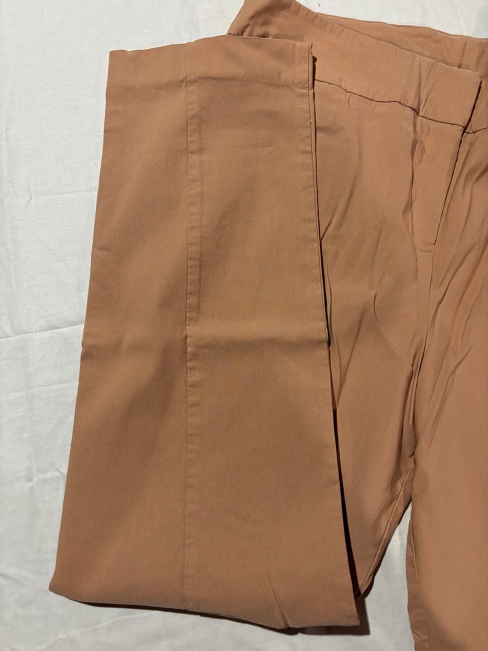 Worthington Peach/Tan Womens Trousers - Picture 3 of 5